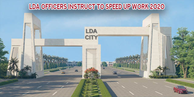 LDA officers directed to accelerate work May 2020