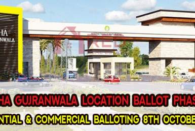 DHA Gujranwala | Location Ballot Result | Residential & Commercial Files | 2021