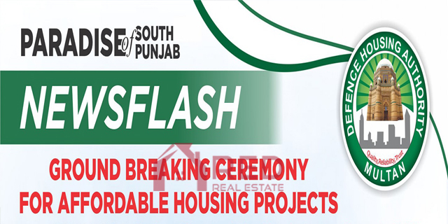 Ground Breaking Ceremony For Affordable Housing Project | DHA Multan 2021