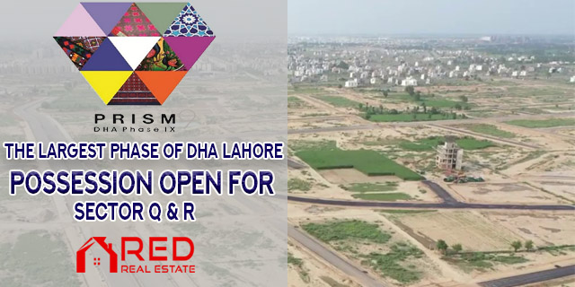 Possession of Plots of Phase 9 Prism, Announced by DHA Lahore
