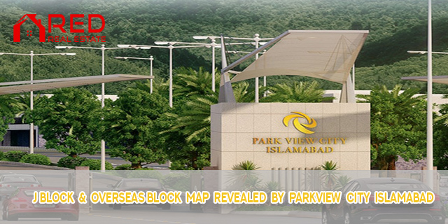 J Block & Overseas Block Map revealed by Parkview City Islamabad