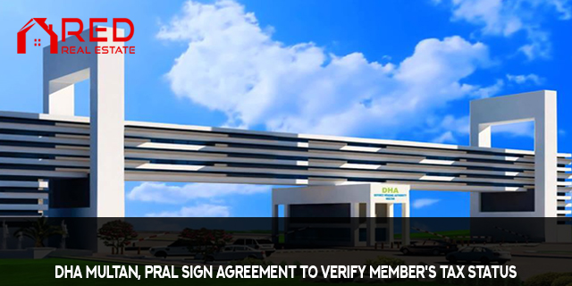 DHA Multan, PRAL sign agreement to verify member’s tax status