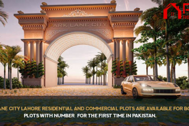 Park Lane City Lahore Residential and Commercial Plots are available for booking
