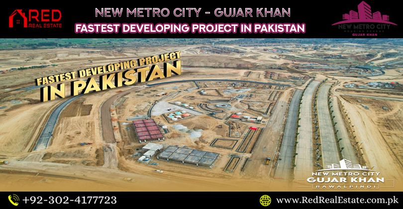 New Metro City Mandi Bahauddin – fastest developing project in Pakistan