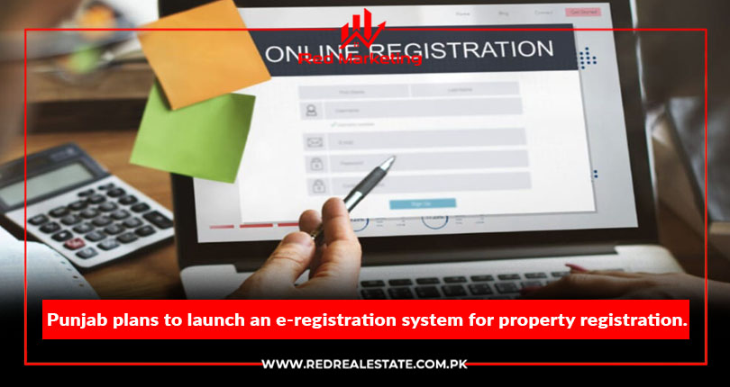 Punjab plans to launch an e-registration system for property registration.