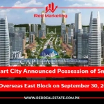Capital Smart City Announced Possession of Smart Villas in Overseas East Block on Sept 30, 2023.