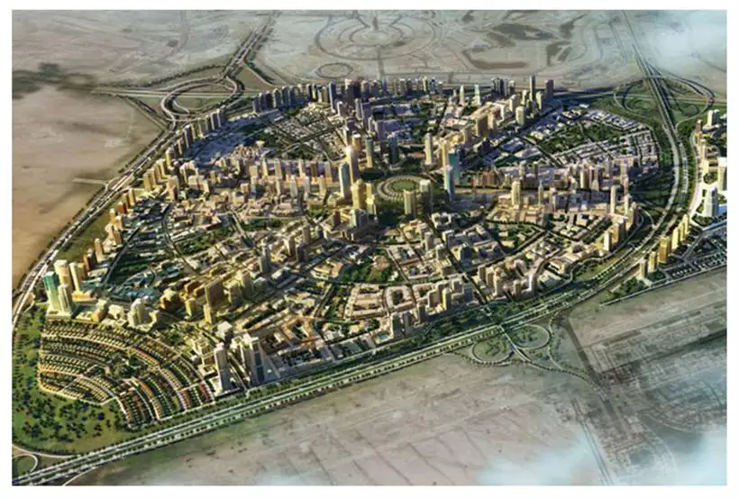 Master Plan of Five Jumeirah Village Dubai
