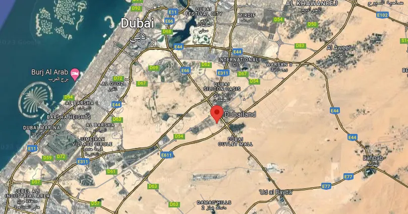 Master Plan of Samana Barari Views Dubai