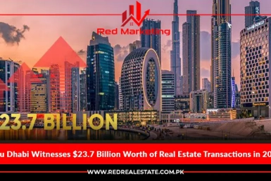 Abu Dhabi Witnesses $23.7 Billion Worth of Real Estate Transactions in 2023.