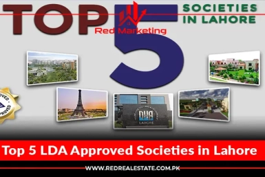 Top 5 LDA Approved Societies in Lahore 2024