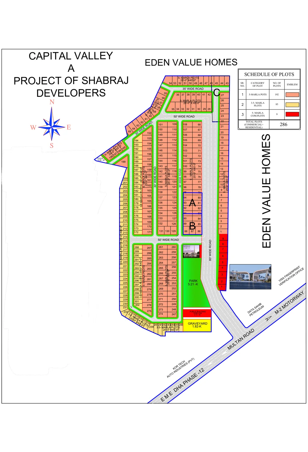 Capital Valley Lahore Master Plan